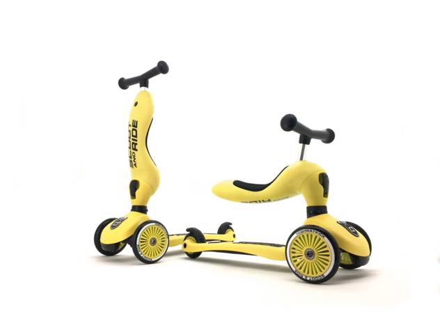 SCOOT AND RIDE Scooter "Highwaykick 1 - Lemon"