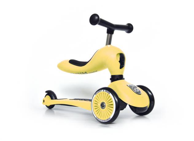 SCOOT AND RIDE Scooter "Highwaykick 1 - Lemon"