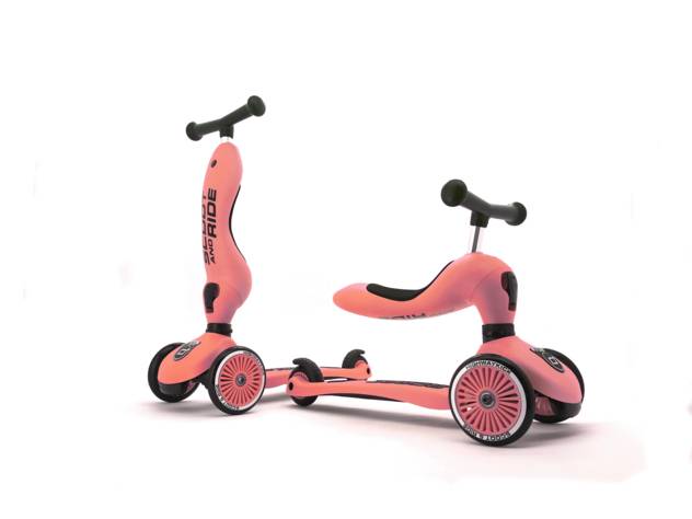 SCOOT AND RIDE Scooter "Highwaykick 1 - Peach"