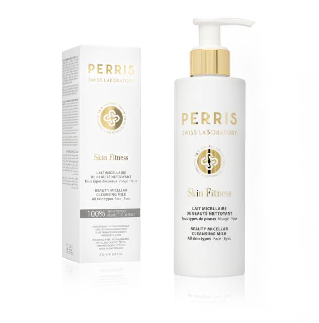 PERRIS SWISS LABORATORY "Skin Fitness" Beauty Micellar Cleansing Milk 200 ml