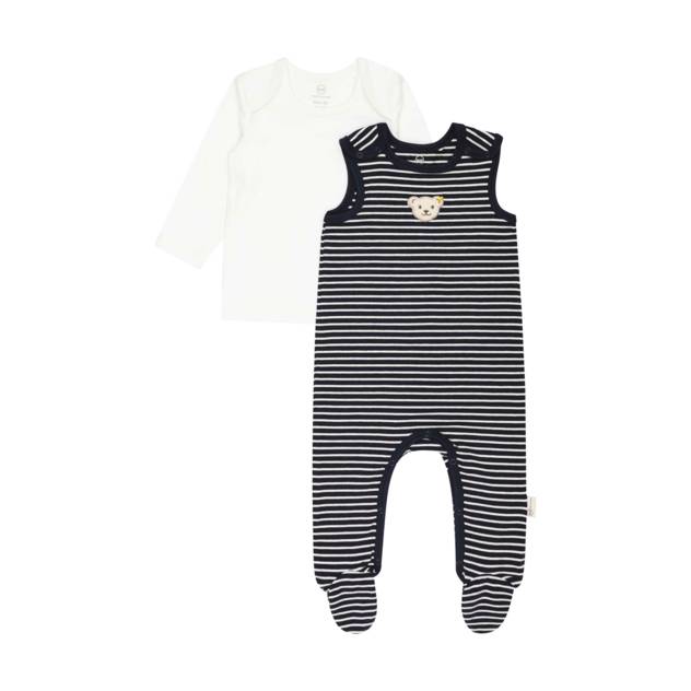 STEIFF Set Strampler + T-Shirt Langarm