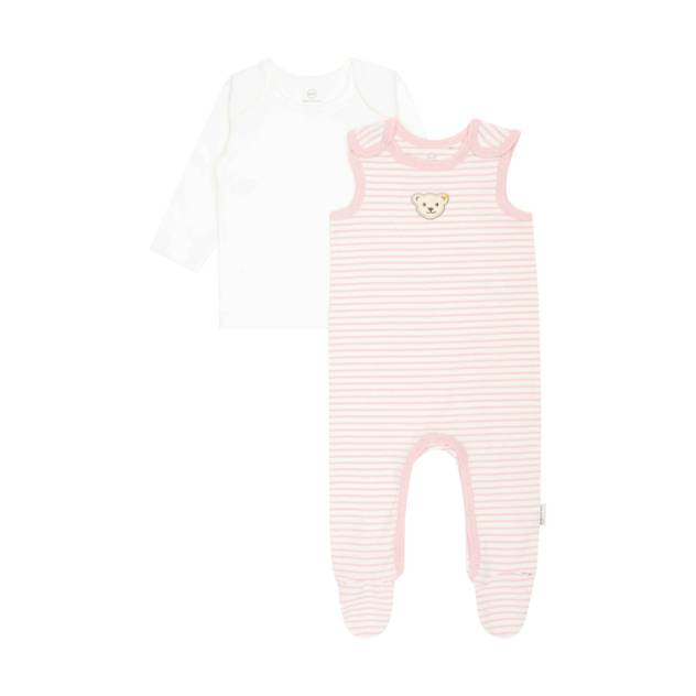 STEIFF Set Strampler + T-Shirt Langarm