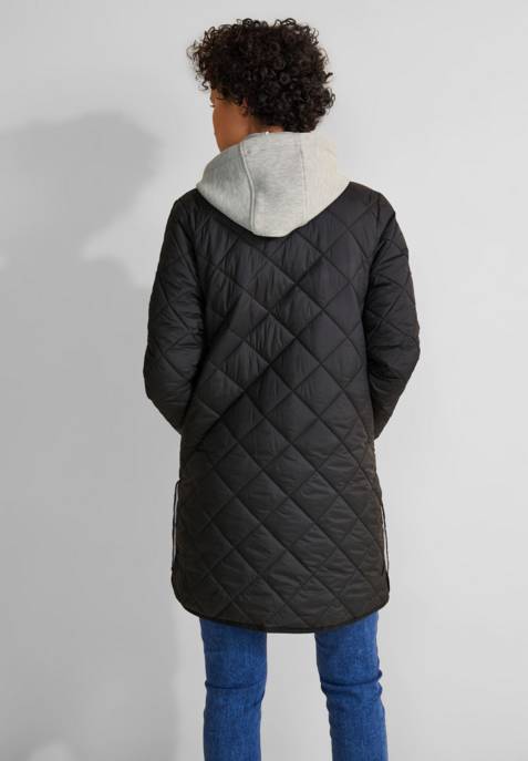 Street One Light Padded Coat W. Removable