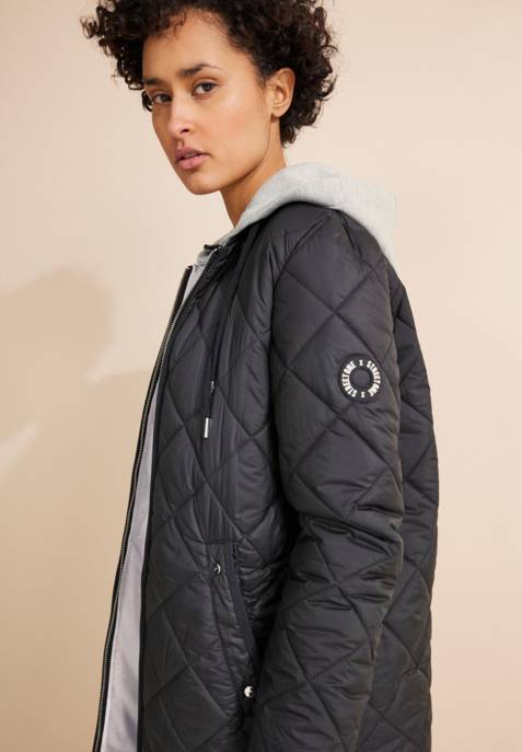 Street One Light Padded Coat W. Removable