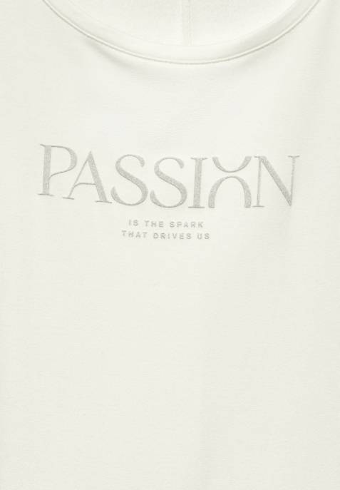 Street One LTD QR Wording Shirt W.shiny C
