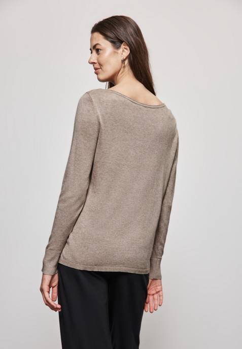 Street One QR Basic U-boat Sweater