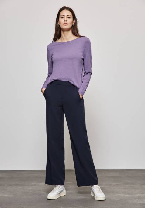 Street One QR Basic U-boat Sweater