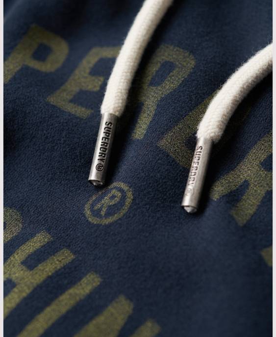 SUPERDRY Archive Script Graphic Hoodie