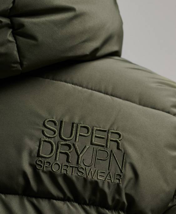 SUPERDRY Sports-Steppjacke Mit Kapuze