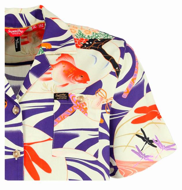SUPERDRY Vintage Sommer-Resort Hemd