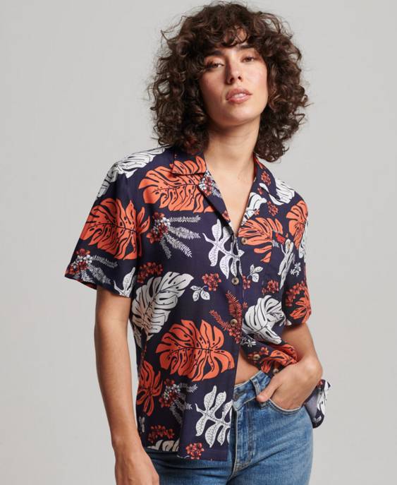 SUPERDRY Vintage Sommer-Resort Hemd