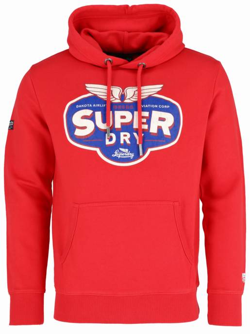 SUPERDRY WORKWEAR LOGO GRAPHIC HOODIE