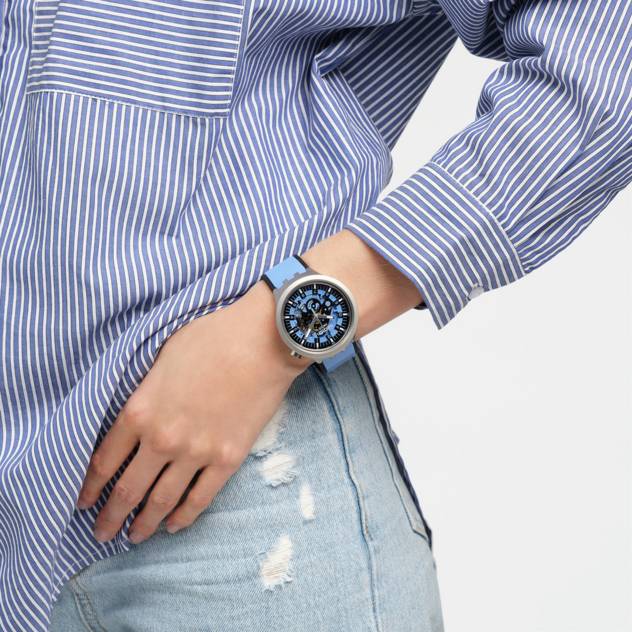 Swatch Uhr "Azure Blue Daze"