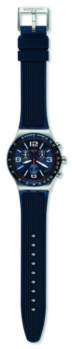 Swatch Uhr "Blue Grid"