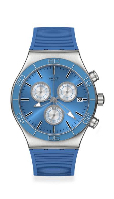 Swatch Uhr "Blue is all"