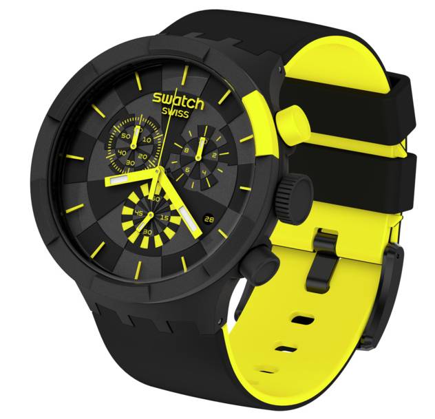 Swatch Uhr "Checkpoint Yellow"