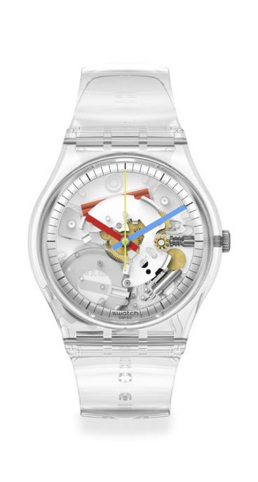 Swatch Uhr "Clearly Gent"