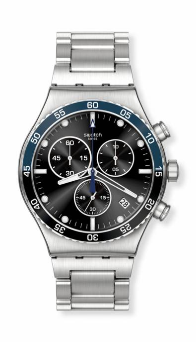 Swatch Uhr "Dark Blue Irony"