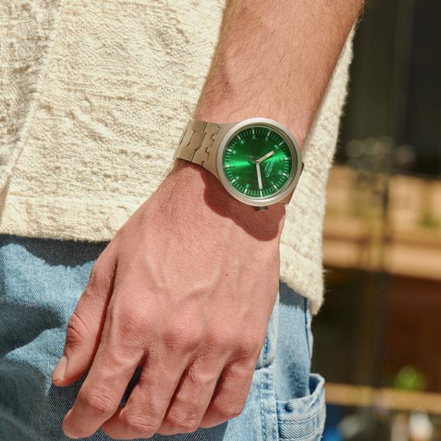 Swatch Uhr "Forest Face"