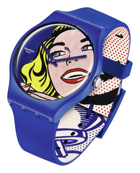 Swatch Uhr "Girl By Roy Lichtenstein"