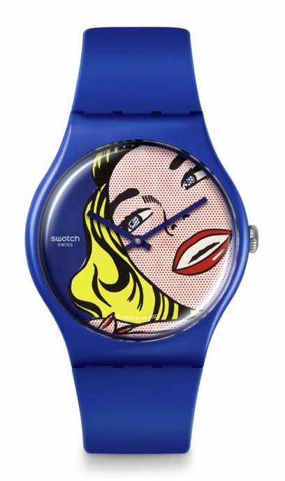 Swatch Uhr "Girl By Roy Lichtenstein"