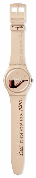 Swatch Uhr "La Trahison Des Images By Rene Magritte"