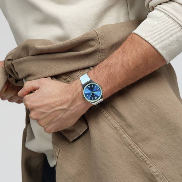 Swatch Uhr "Midday Sky"