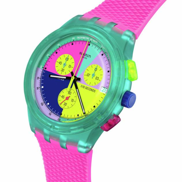 Swatch Uhr "Neon Flash Arrow"