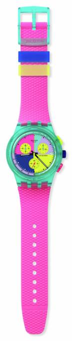 Swatch Uhr "Neon Flash Arrow"