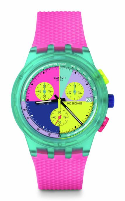 Swatch Uhr "Neon Flash Arrow"