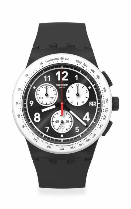 Swatch Uhr "Nothing Basic About Black"
