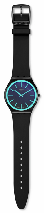 Swatch Uhr "Obsidian Shimmer"