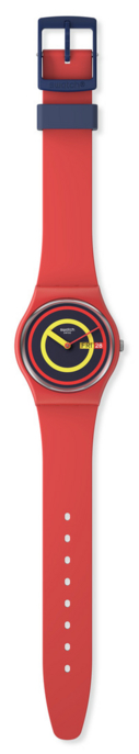 Swatch Uhr "Swatch Concentric Red"