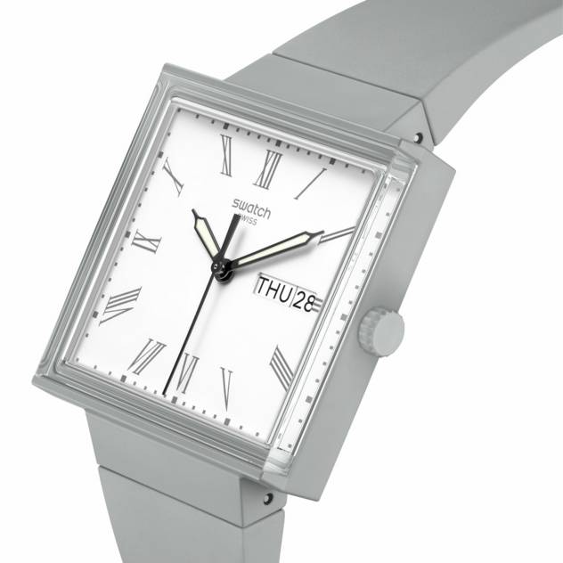 Swatch Uhr "What If Gray?"