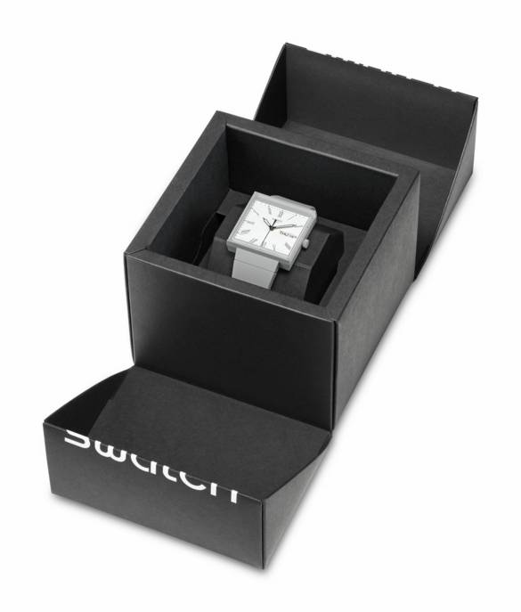 Swatch Uhr "What If Gray?"