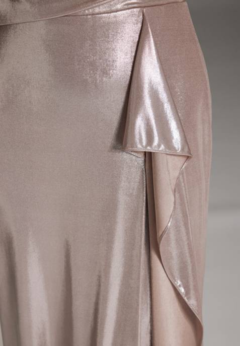 SWING Abendkleid Aus Foliertem Jersey Mit