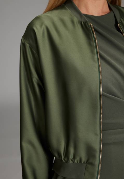 SWING Blouson Aus Nachhaltigem Satin