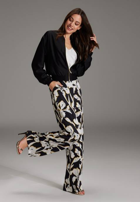 SWING Blouson Aus Nachhaltigem Satin