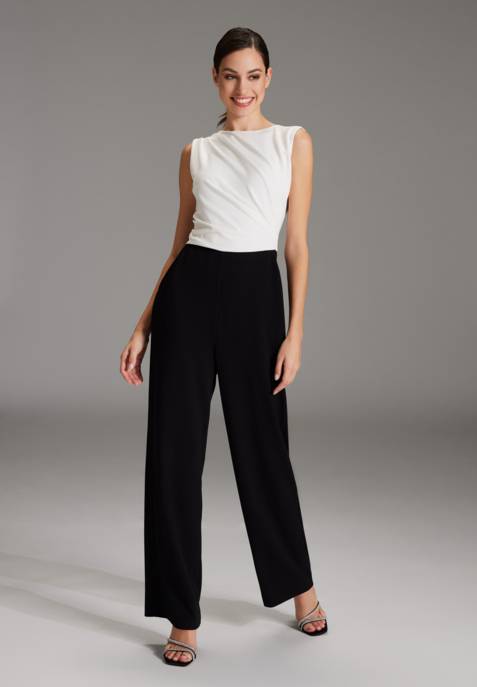 SWING Jumpsuit Aus Crepe Jersey Mit Color