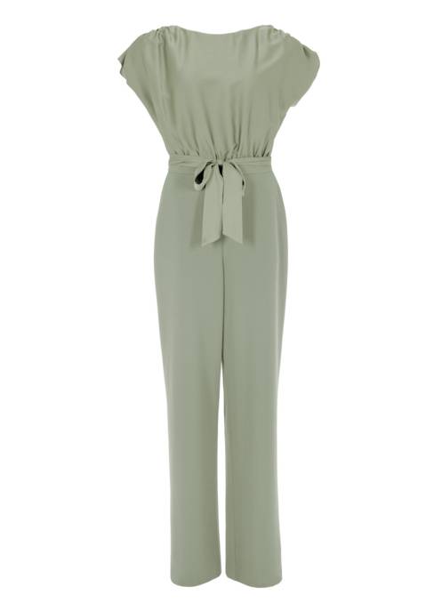 SWING Jumpsuit mit Hose aus Crepe