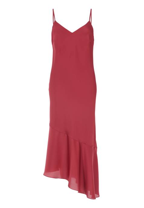 SWING Slip Dress aus nachhaltigem Satin m