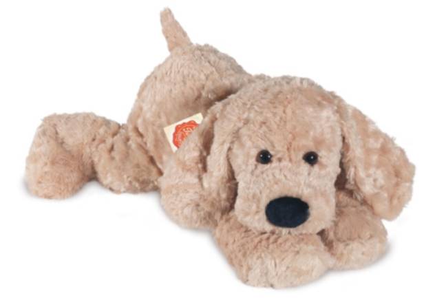 Teddy Hermann Hermann Schlenkerhund, beige, 40 cm