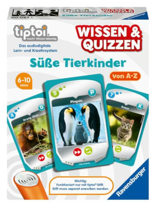 tiptoi 00082 Wissen & Quizzen: Süße Tierkinder