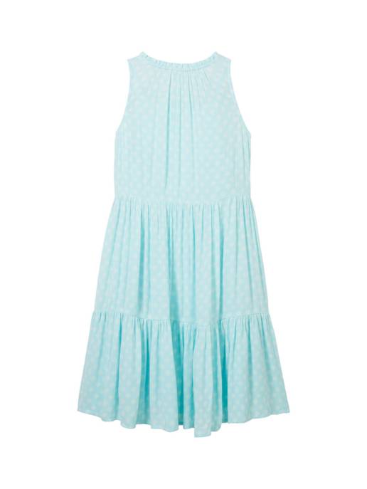 TOM TAILOR Allover Printed Cutline Dress