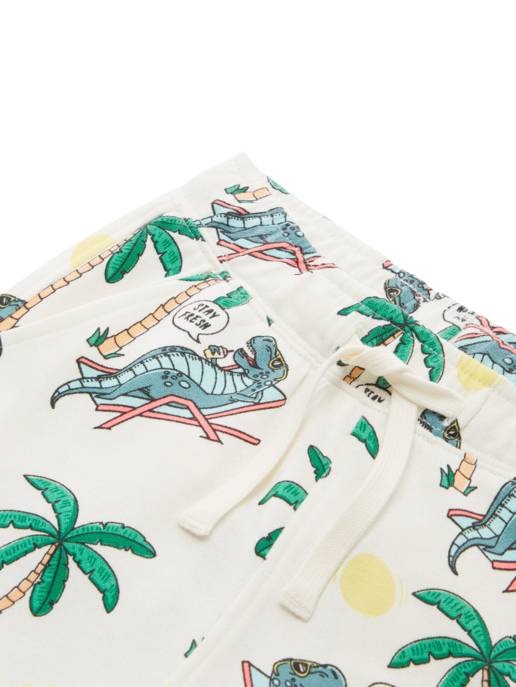TOM TAILOR Allover Printed Sweat Shorts