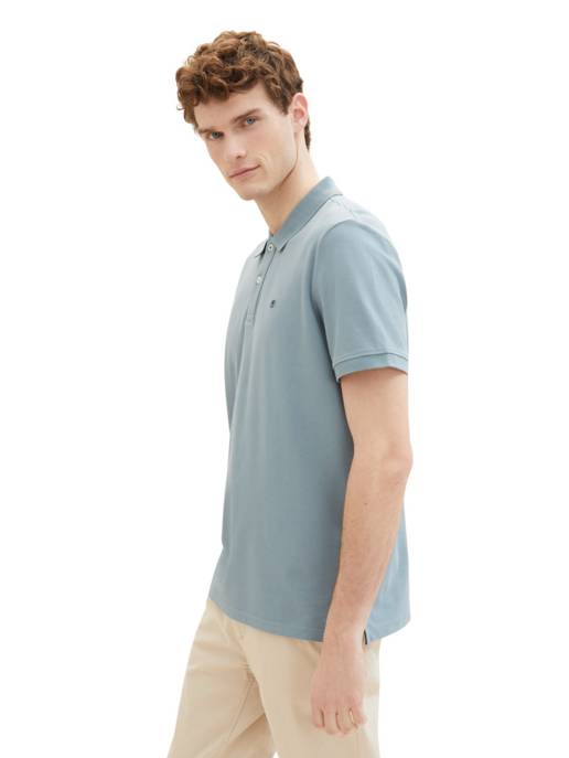 TOM TAILOR Basic Polo With Contrast