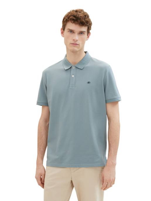 TOM TAILOR Basic Polo With Contrast
