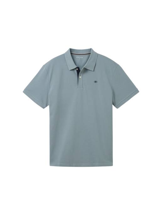 TOM TAILOR basic polo with contrast