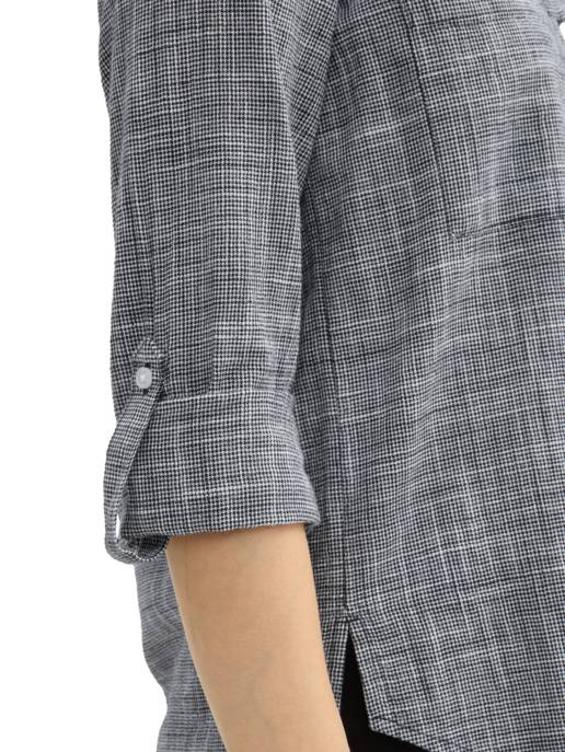 TOM TAILOR Blouse With Slub Structure