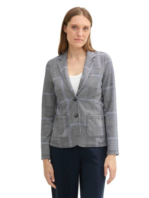 TOM TAILOR easy check blazer